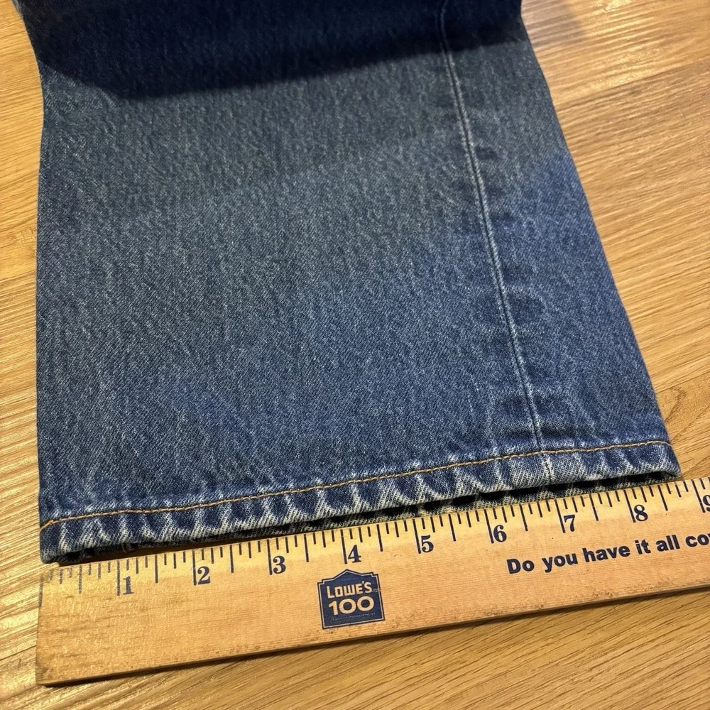 VTG Levis 501 XX Jeans Mens 38x36 Fits 35x32 Blue Cotton Denim Button Fly Faded